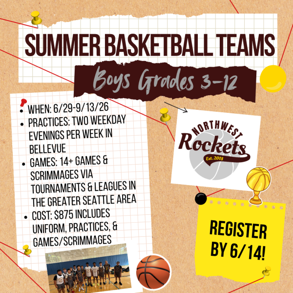 Youth basketball developmental and AAU teams and training in Renton, Bellevue, and the Eastside.